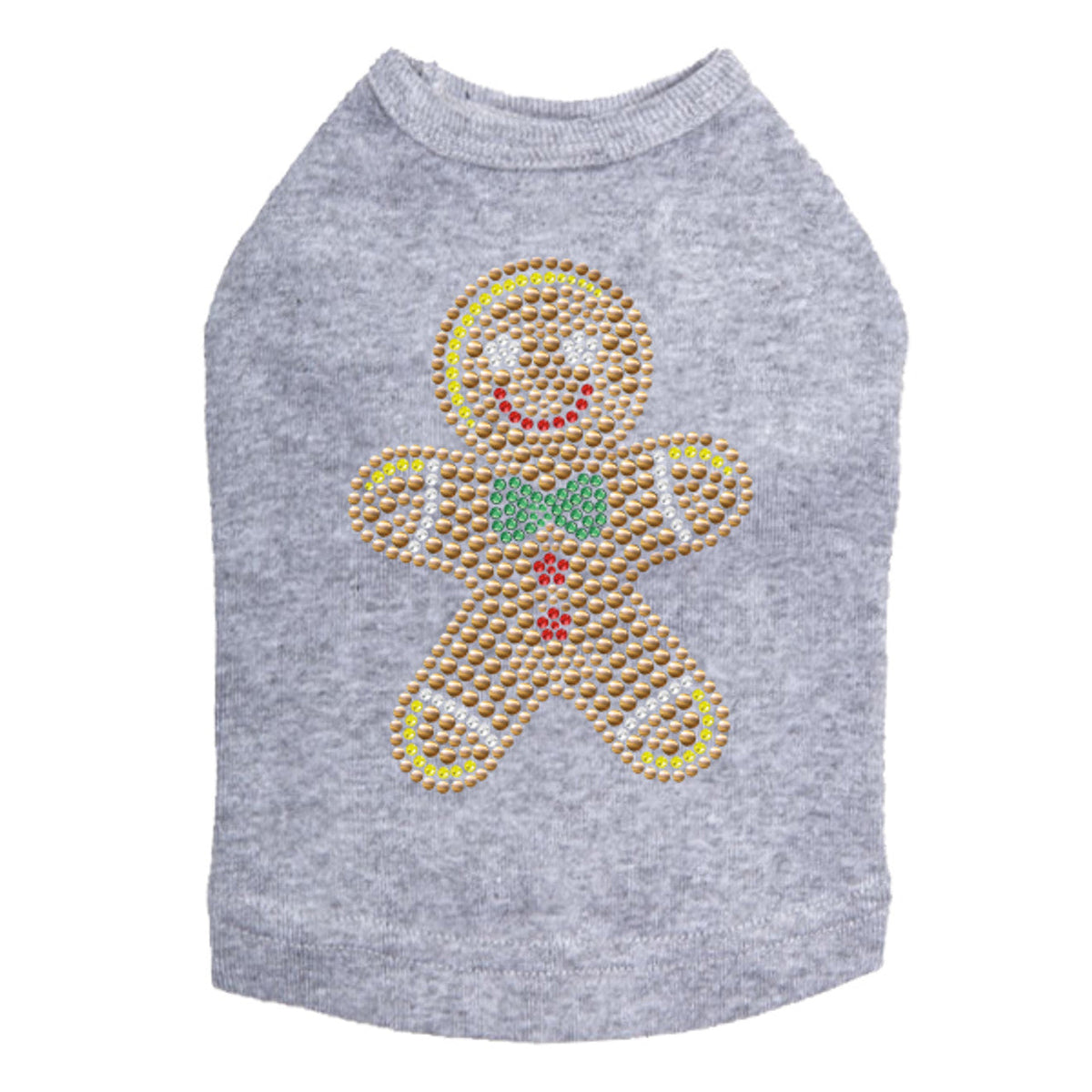 Gingerbread Man - Dog Tank