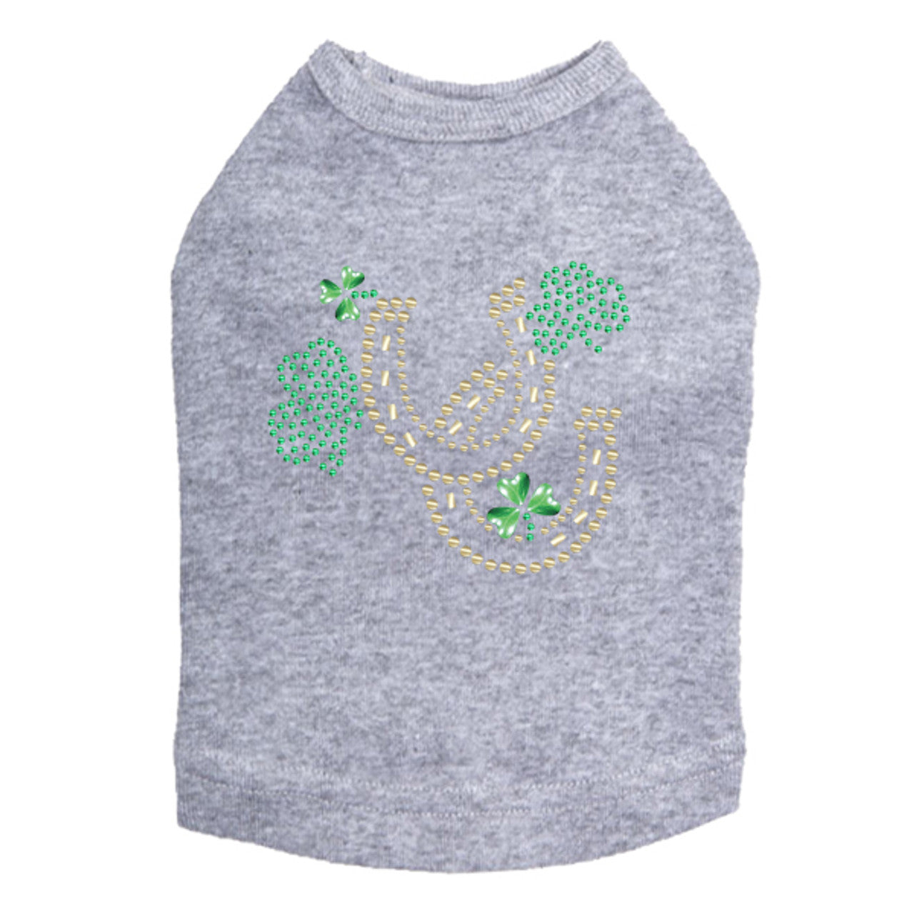 Shamrocks & Horseshoes - Dog Tank