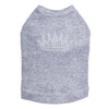 Crown  1 (Austrian crystal Rhinestones) - Dog Tank