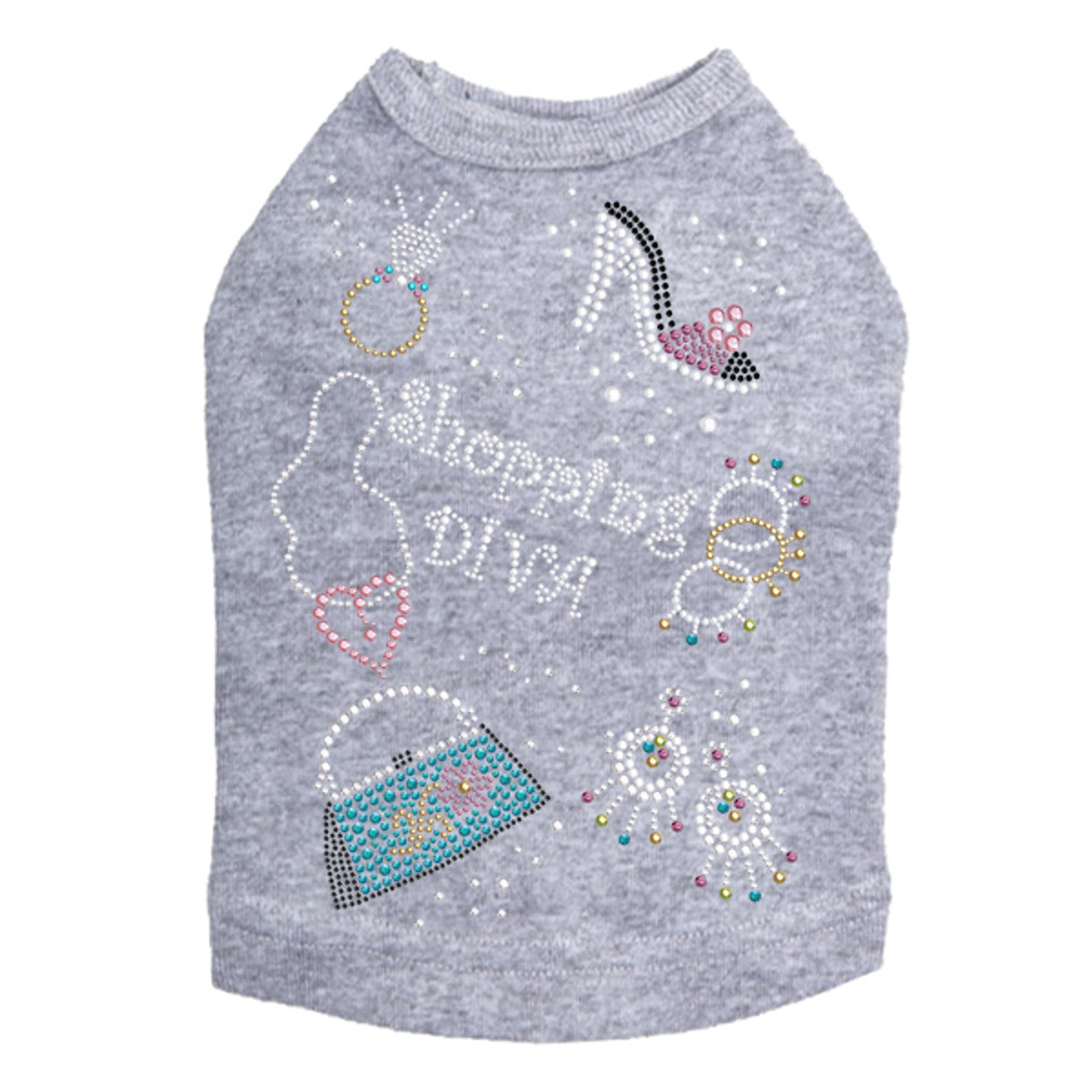 Shopping Diva (Large Tees) - Dog Tank