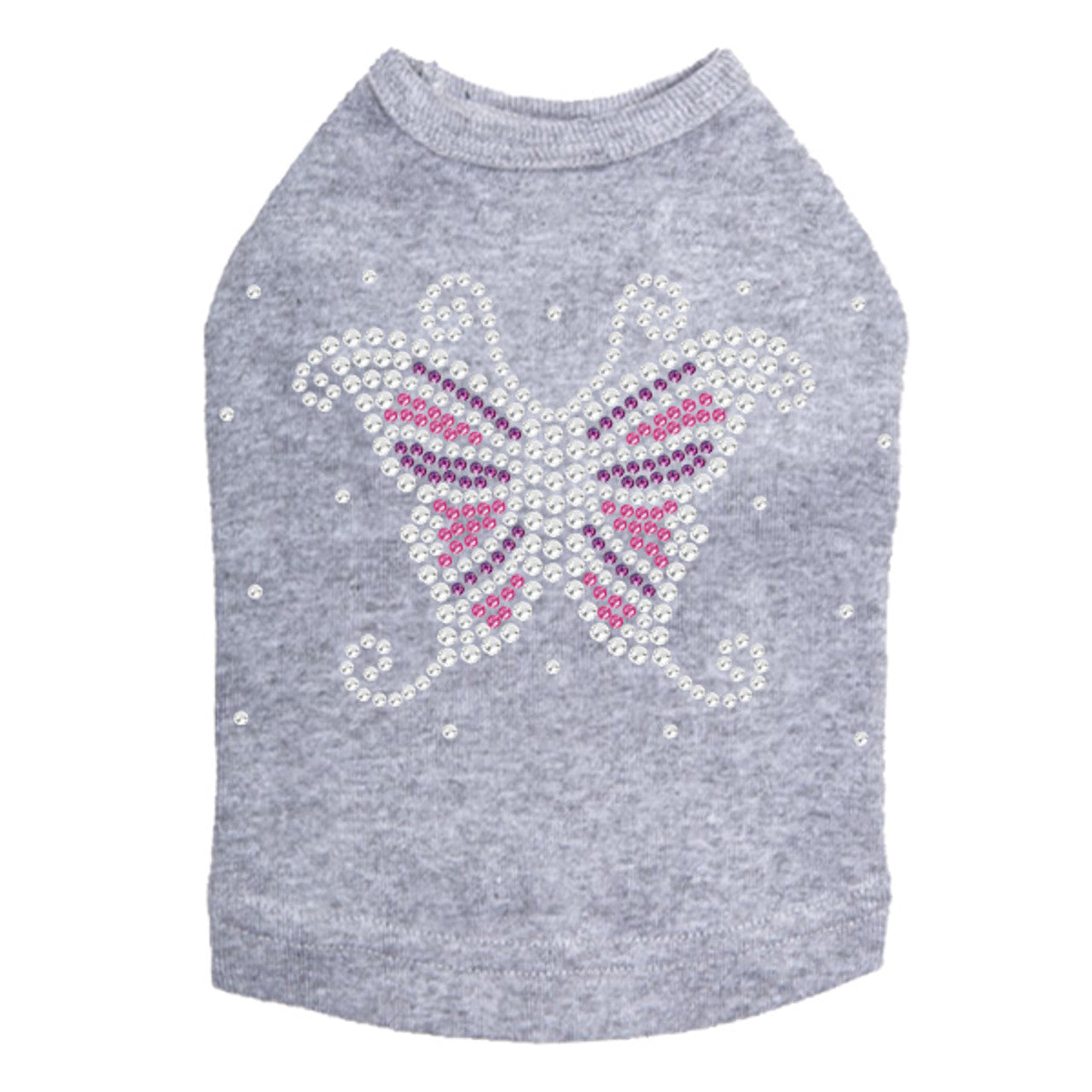 Pink & Purple Butterfly - Dog Tank