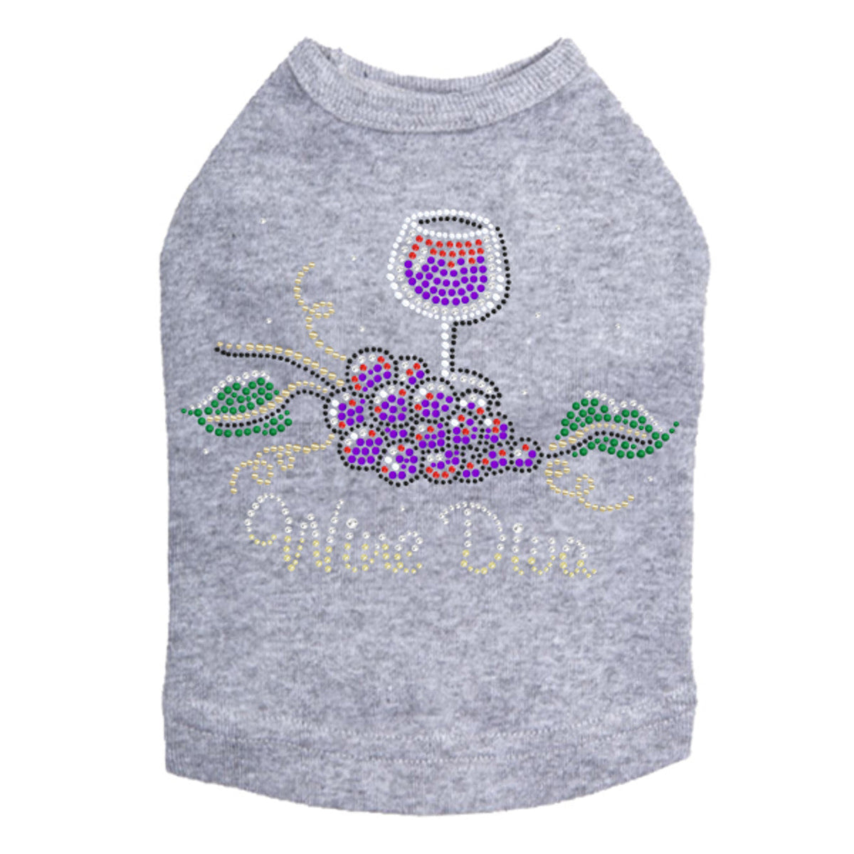 Wine Diva 2 - Dog Tank