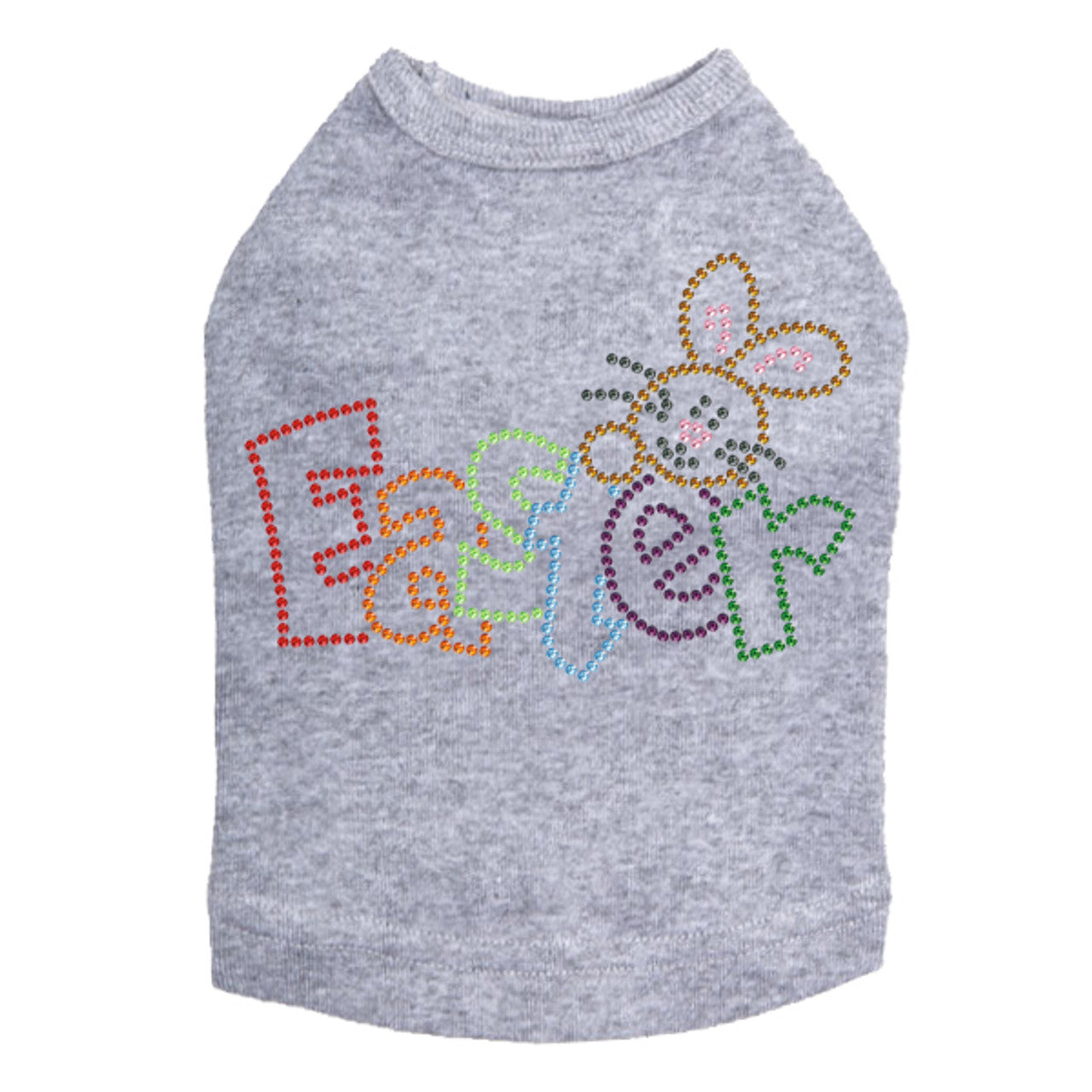 Easter with Bunny - Dog Tank