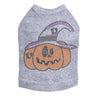 Jack O'Lantern with Hat - Dog Tank