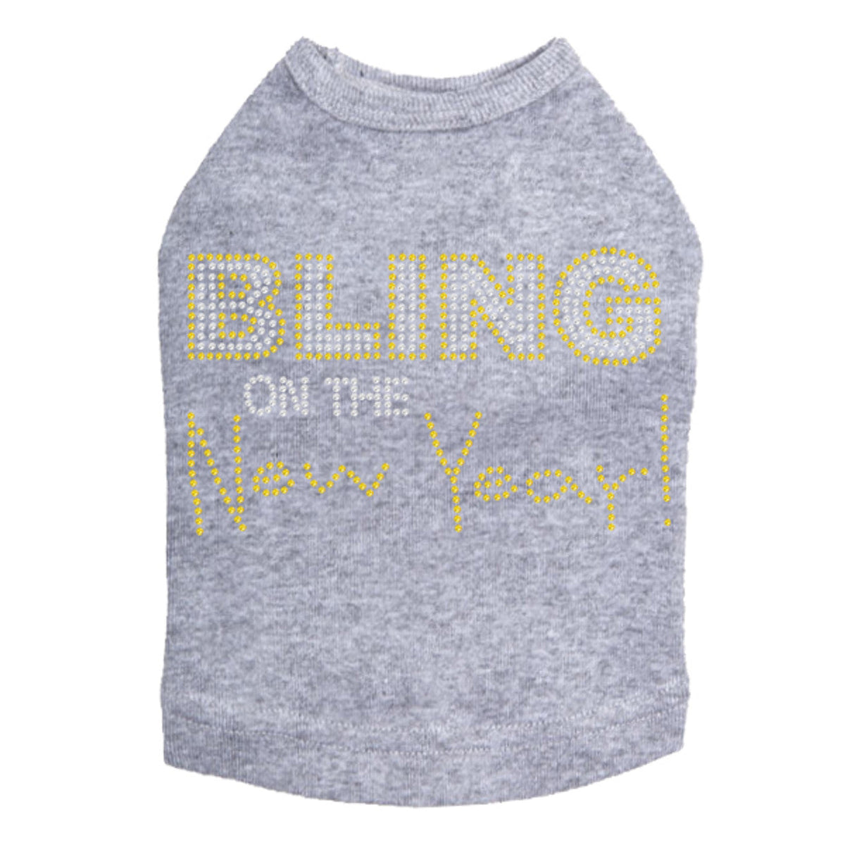 Bling on the New Year - Dog Tank