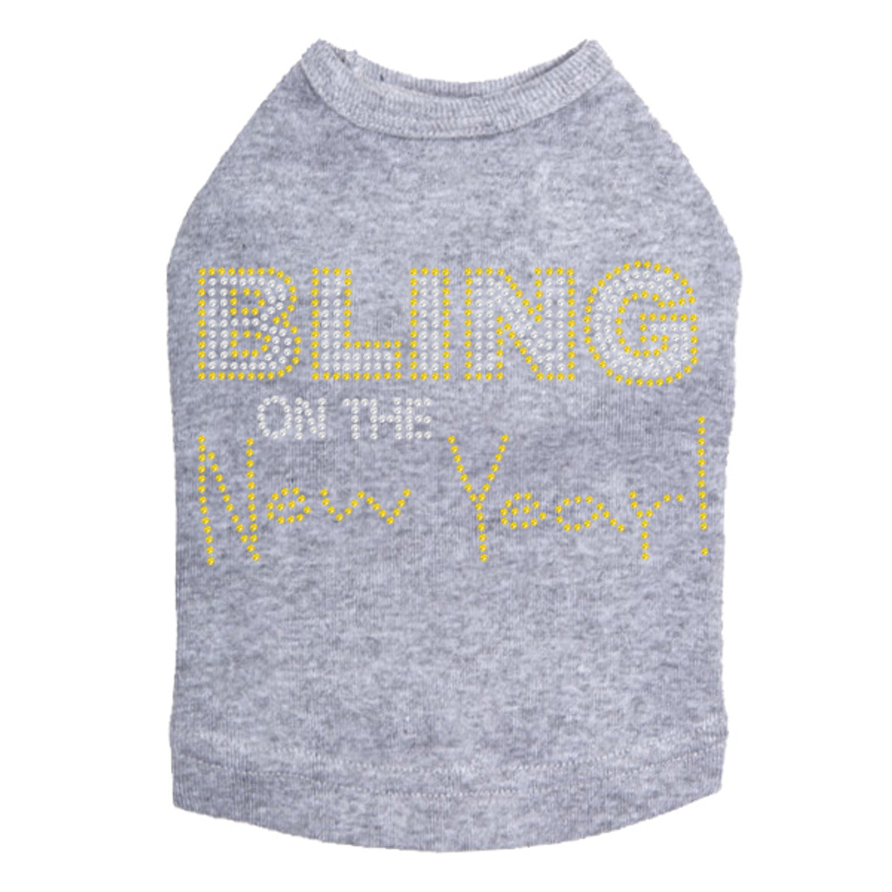Bling on the New Year - Dog Tank
