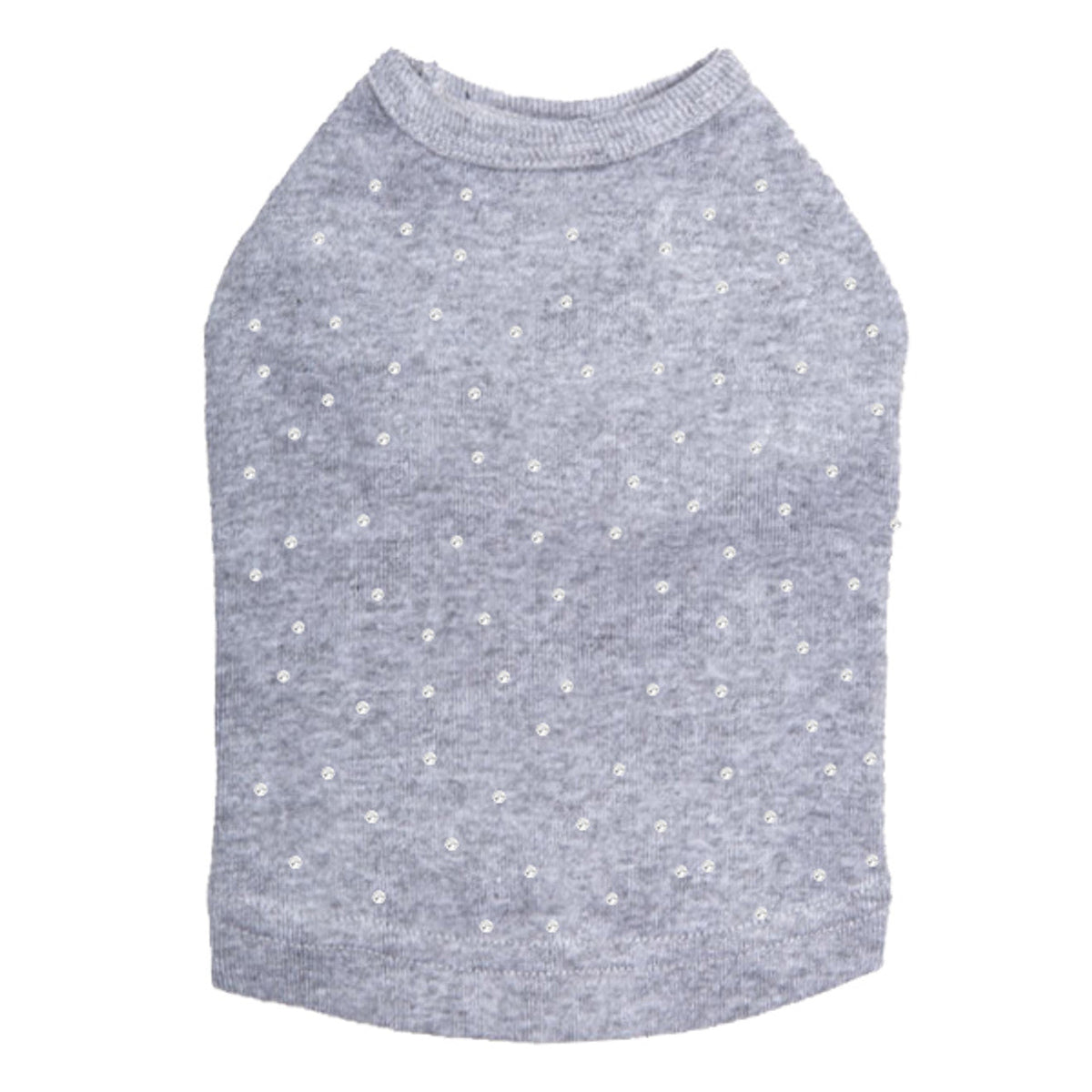 Scattered Stones (Clear Rhinestones) - Dog Tank