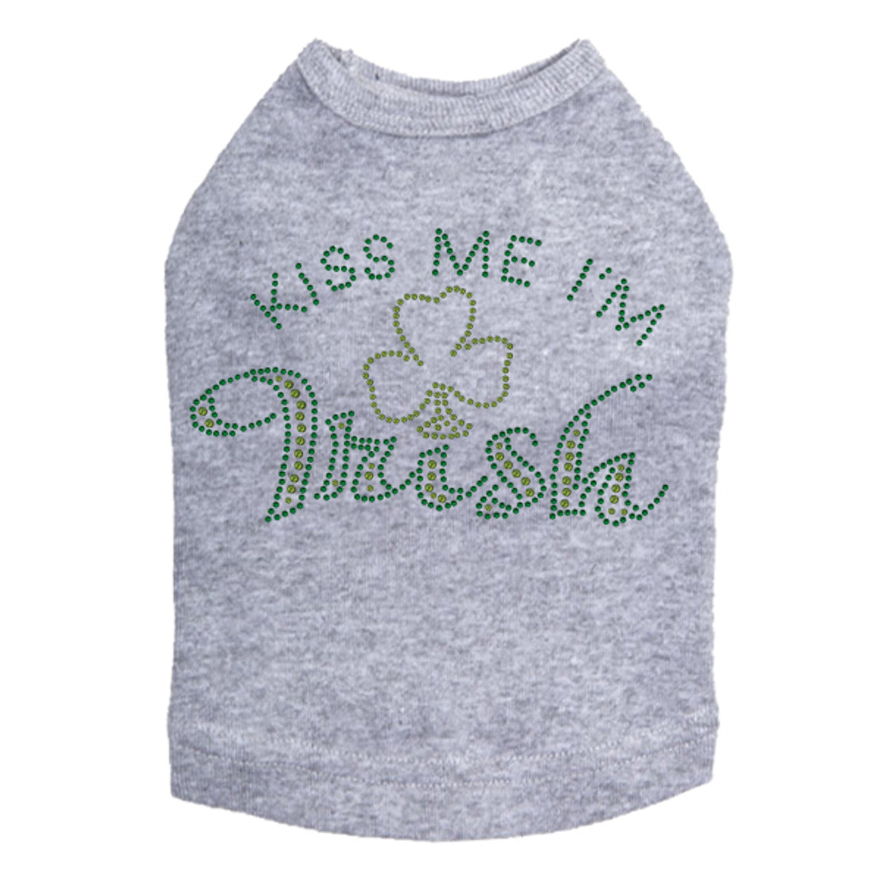 Kiss Me Im Irish 1 - Dog Tank