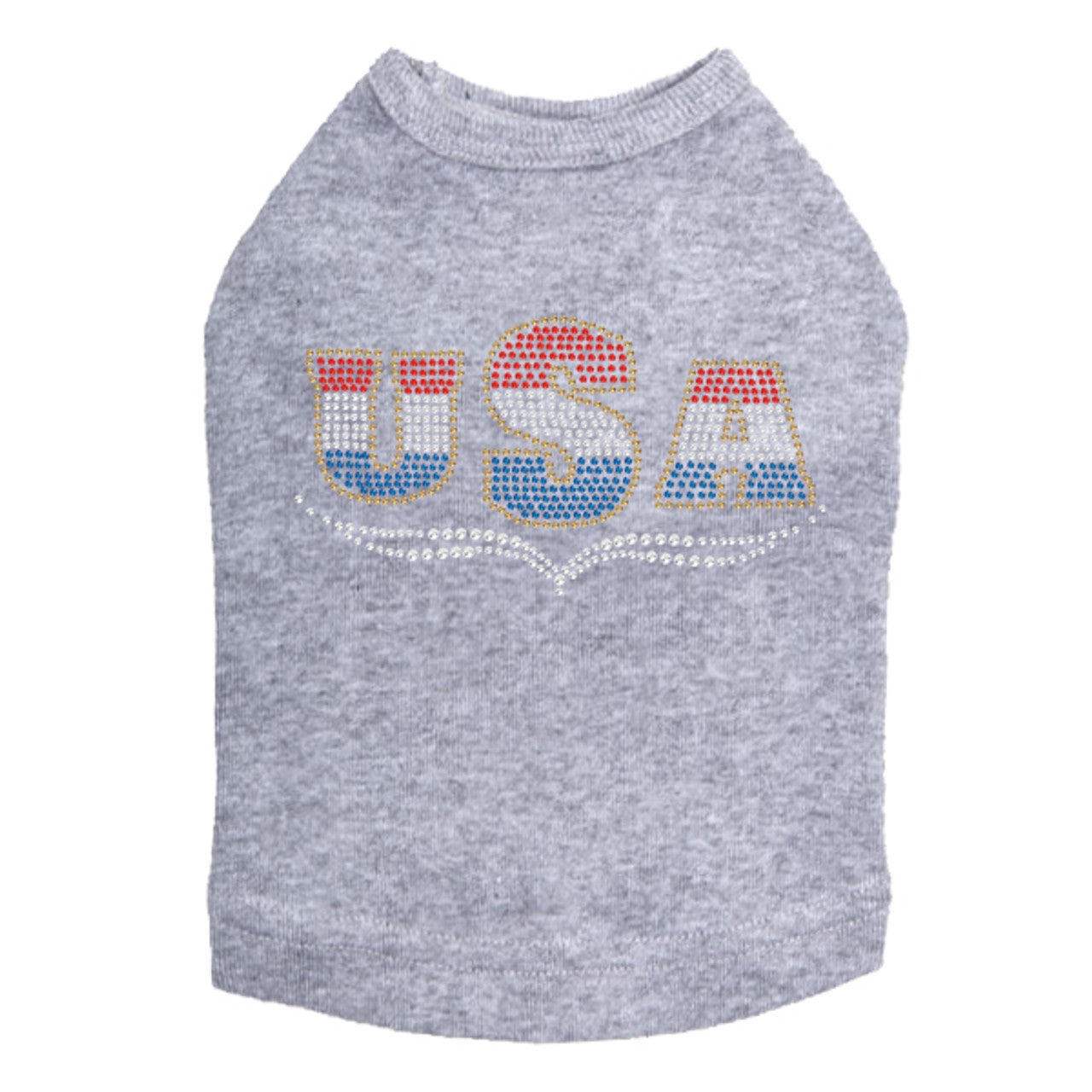 USA - Tricolor - Dog Tank