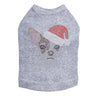 Chihuahua Face with Santa Hat - Dog Tank