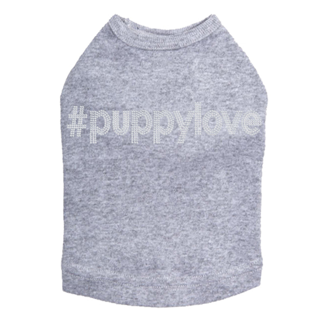 puppylove - Silver Nailhead - Dog Tank