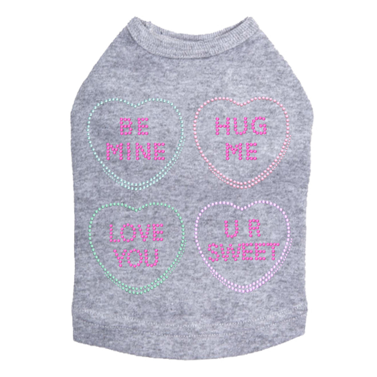 Candy Conversation Hearts - Dog Tank