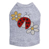 Glitter Ladybug & Daisies - Dog Tank