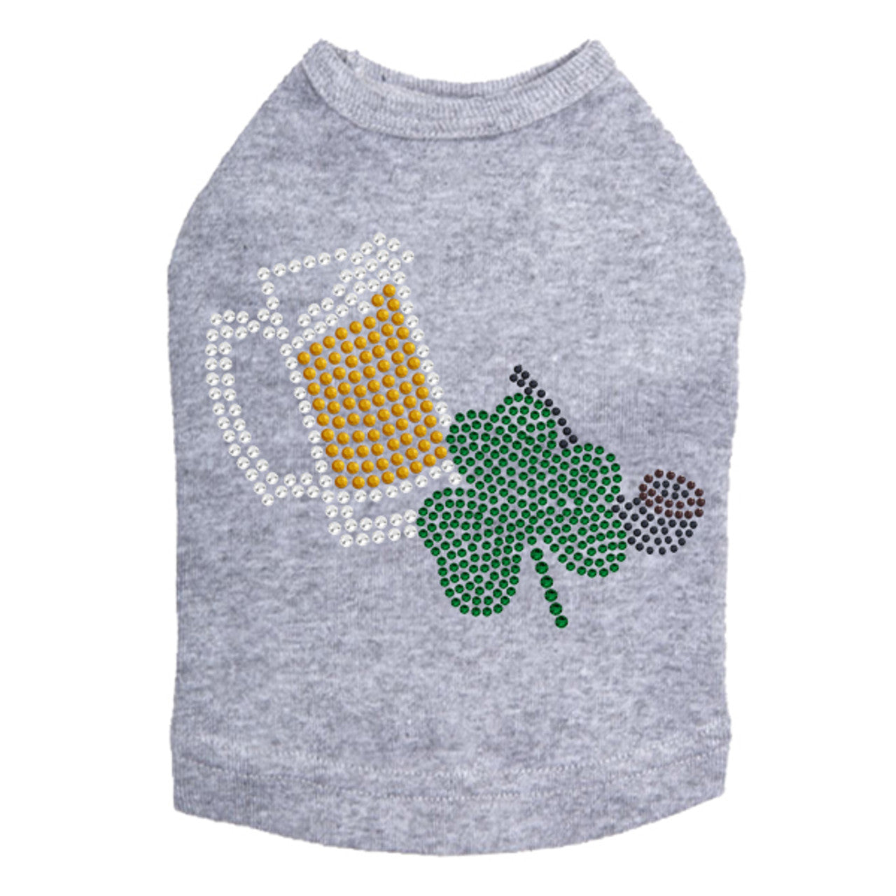 Beer Mug, Clover, & Pipe - Dog Tank