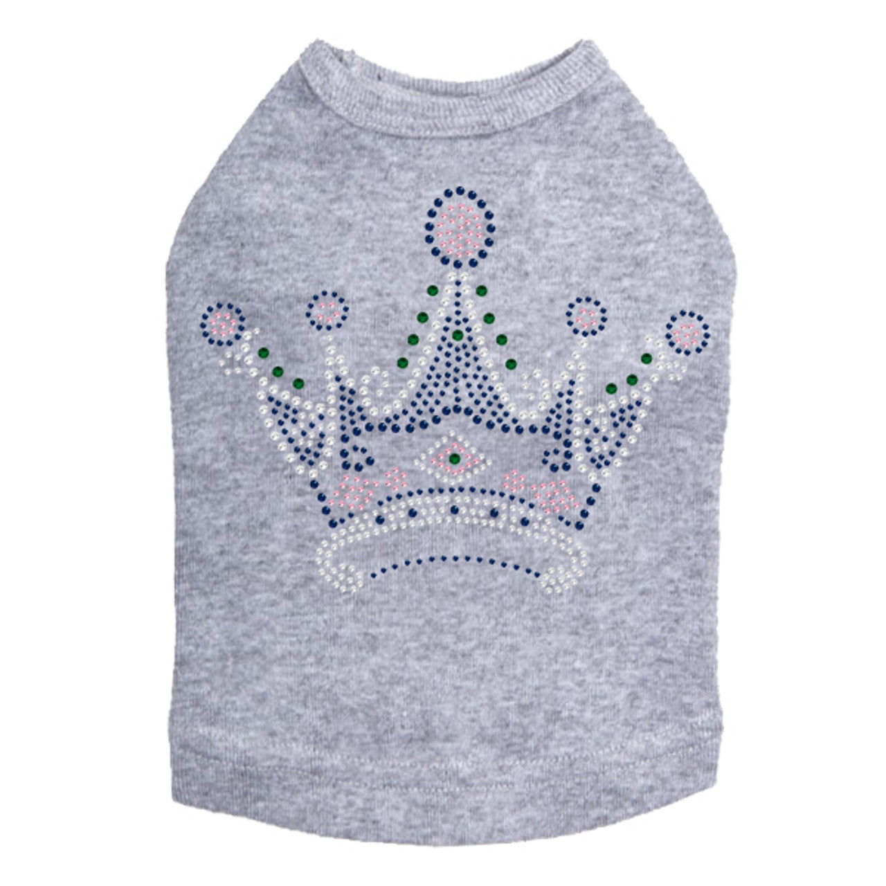 Crown 16 (Clear, Blue, Green, & Pink) - Dog Tank