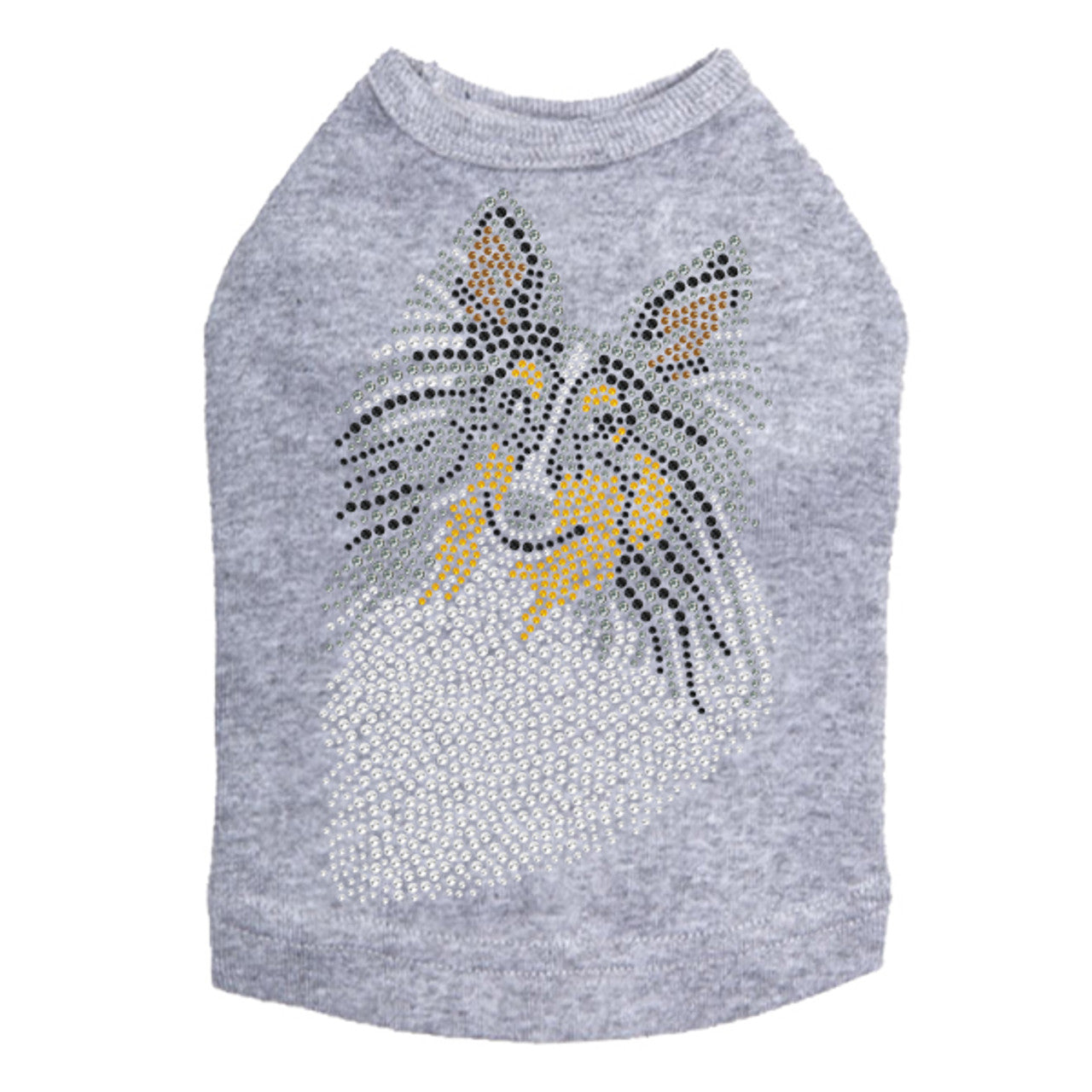 Sheltie Face (Tri Color) - Dog Tank