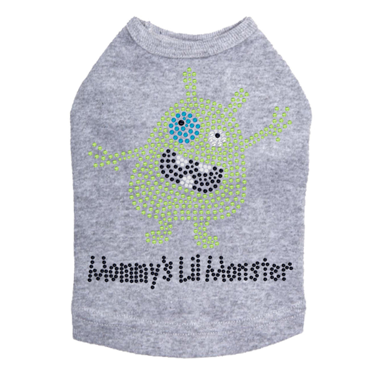 Mommys Lil Monster Green - Dog Tank