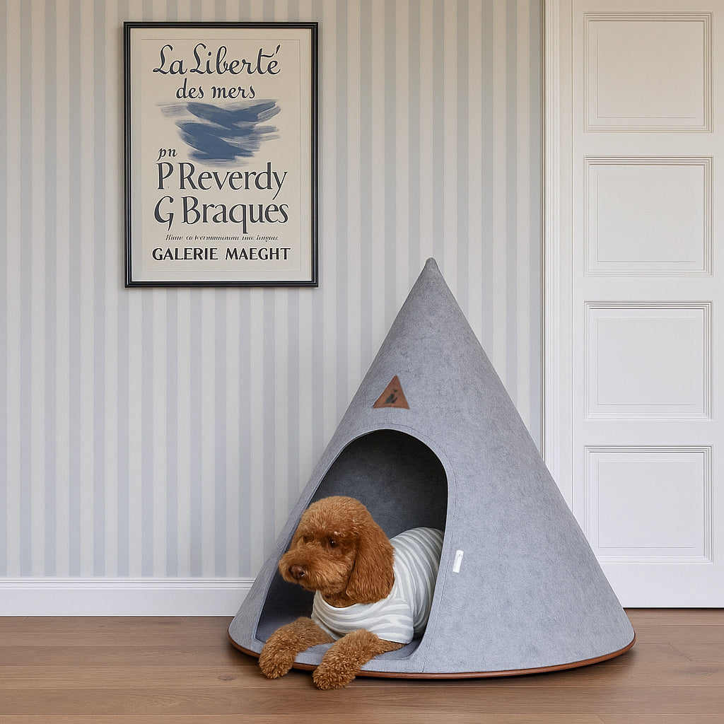 Nooee Pet Cave Molly  (XL) – Gray