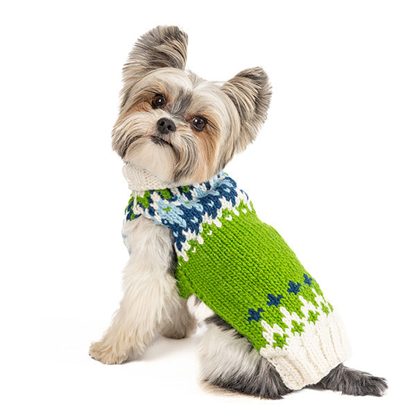 Chilly Dog Spring Ski Bum Wool Dog Sweater