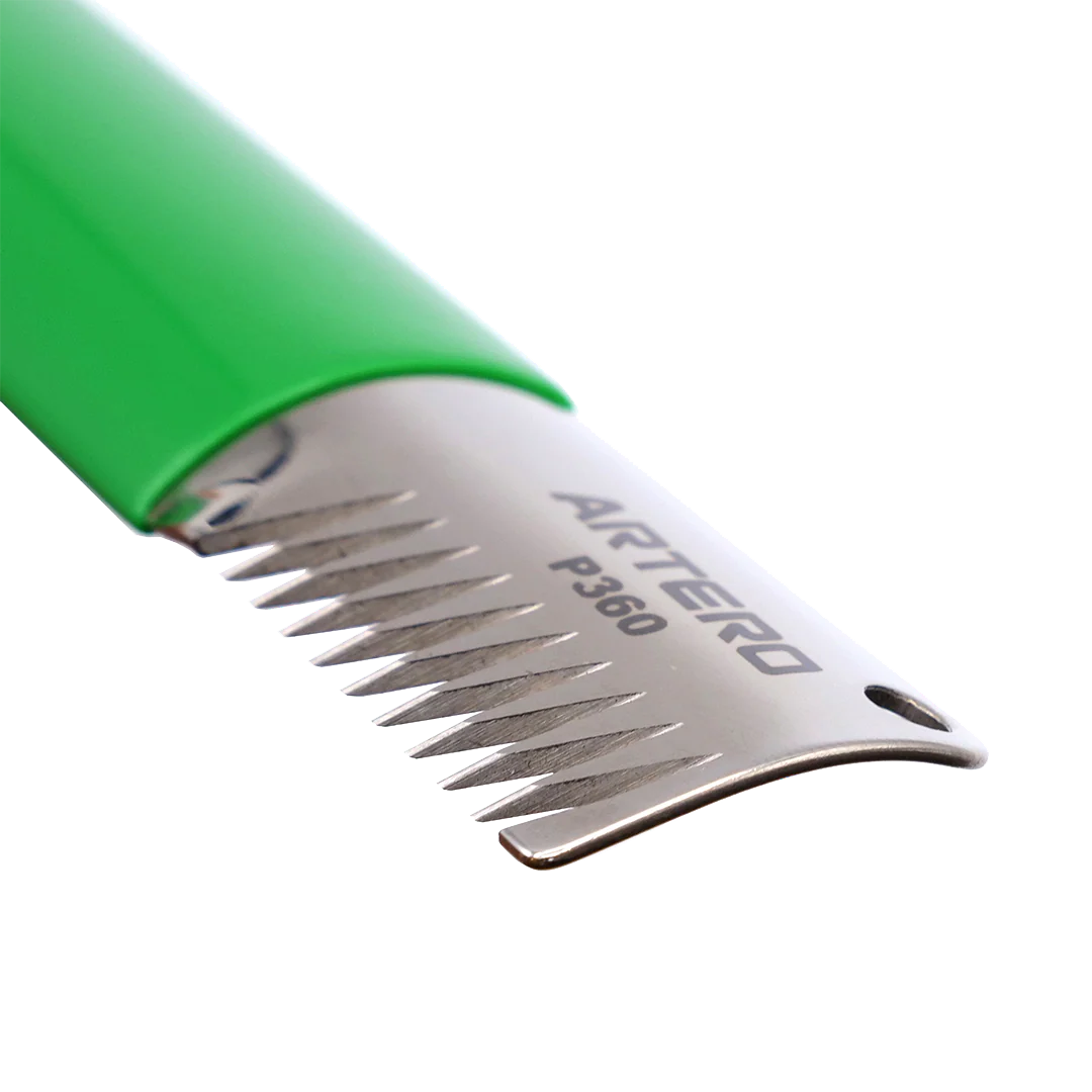 Coarse Green Stripping Knife by Artero