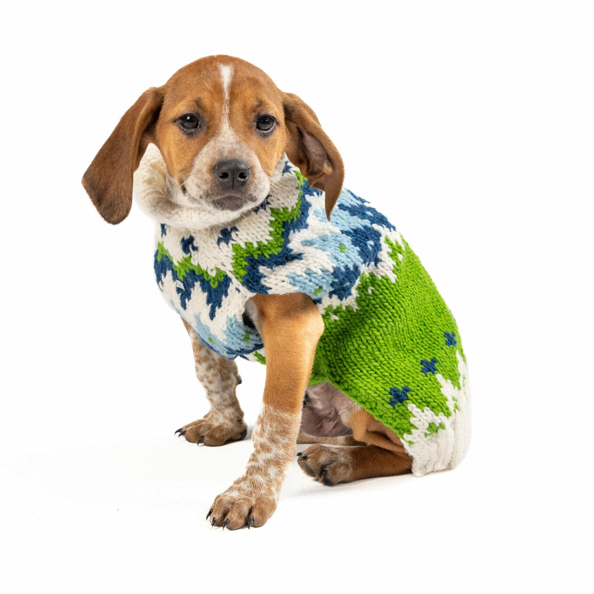 Chilly Dog Spring Ski Bum Wool Dog Sweater