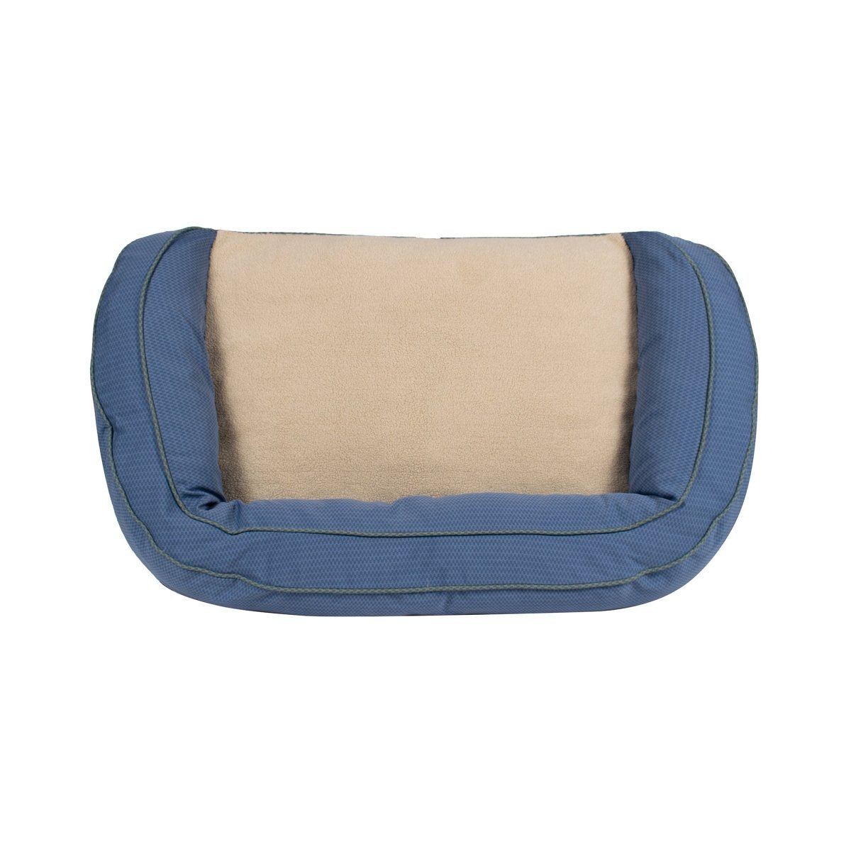 GreenDog Bolster Bed- Checkered Wave