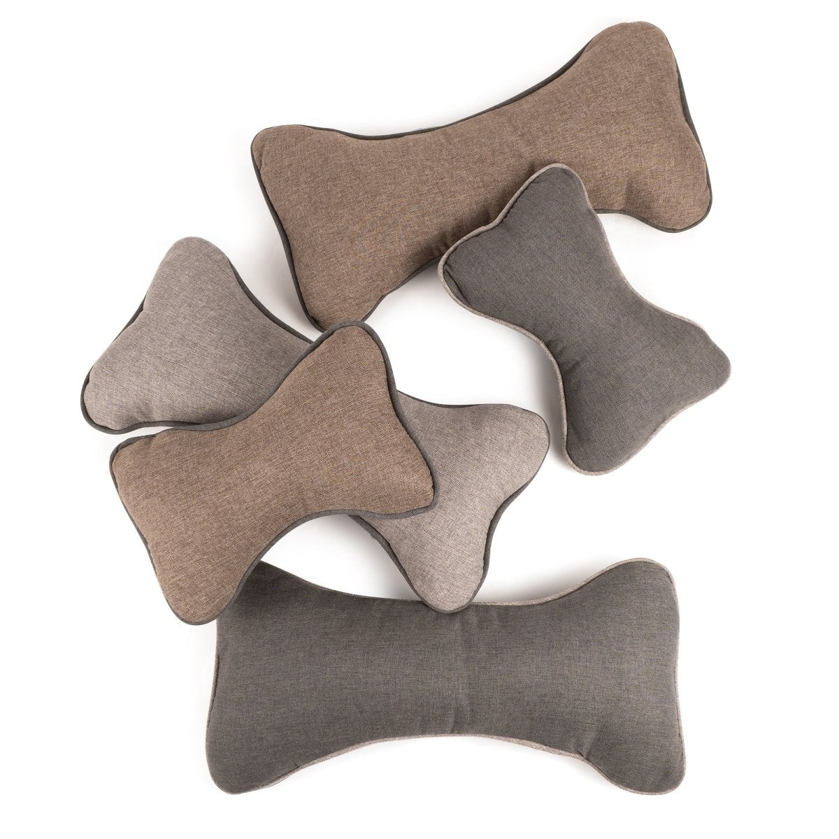 GreenDog Bone Pillow- Luxe Neutral premium pet product