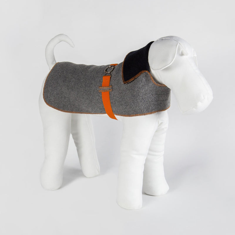 Gray & Navy-Orange