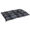 Bowsers Tufted Cushion Greystone Tartan