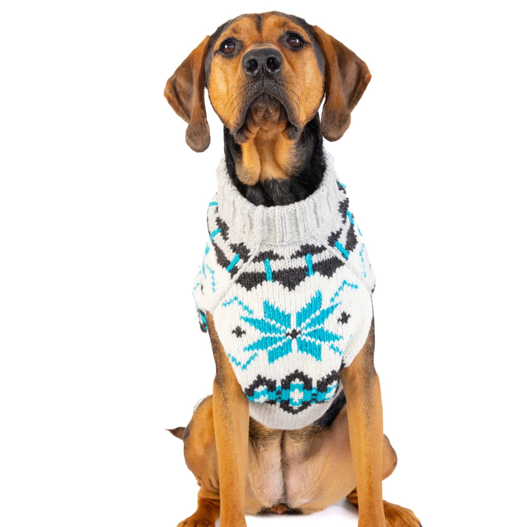 Chilly Dog Frost Wool Dog Sweater