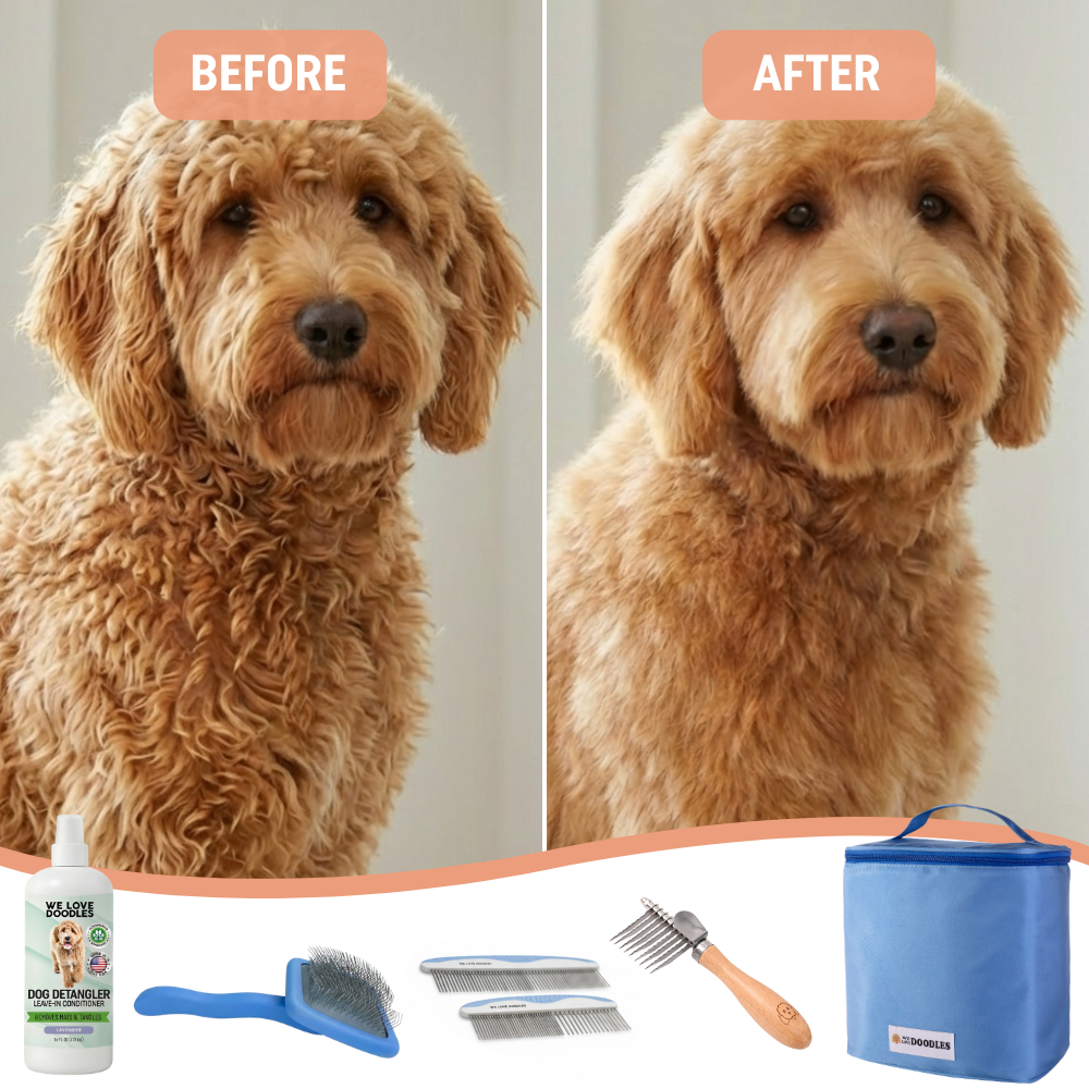 No Tangles Grooming Pack + Organizer Bag
