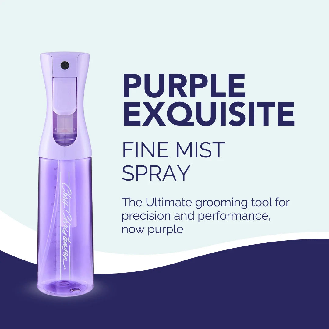 Exquisite Fine Mist Spray Purple Bottle by Chis Christensen