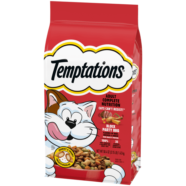 Temptations Block Party BBQ Dry Cat Food