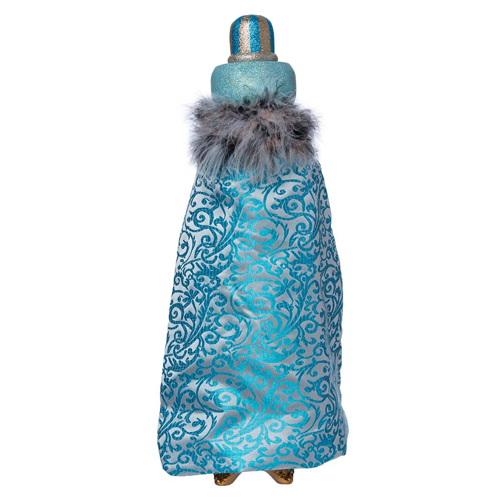Kurt Adler 18-Inch Hollywood Turquoise King Nutcracker