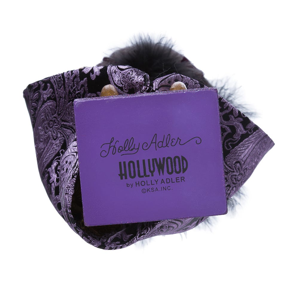 Kurt Adler 18-Inch Hollywood Purple King Nutcracker