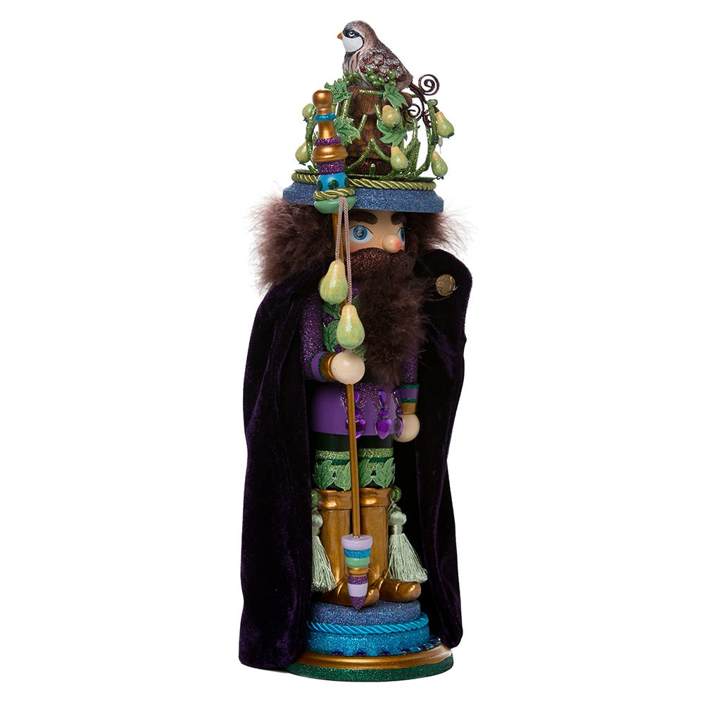 Kurt Adler 18-Inch Hollywood Partridge in a Pear Tree Nutcracker