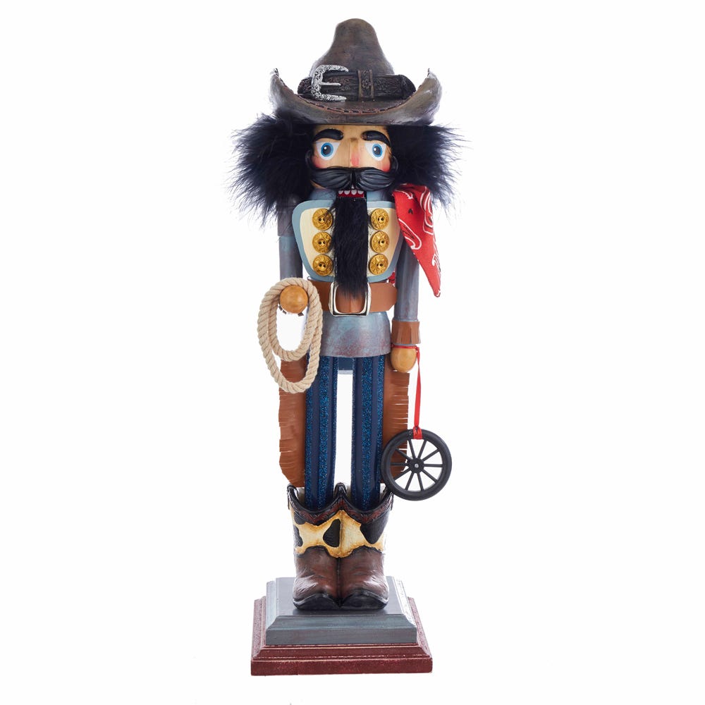 Kurt Adler 19-Inch Hollywood  Cowboy Nutcracker