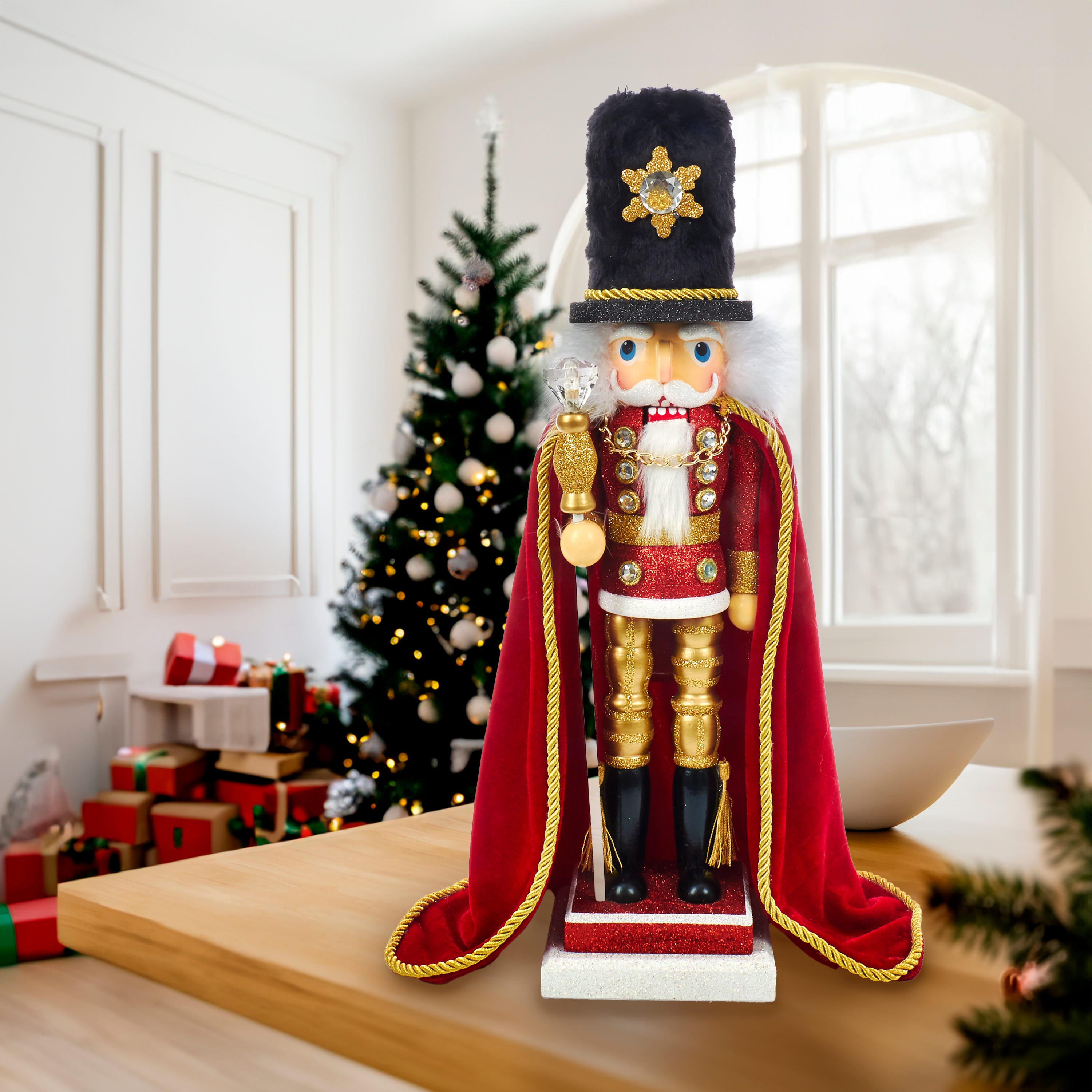 Kurt Adler 17-Inch Hollywood Elegant Soldier Nutcracker