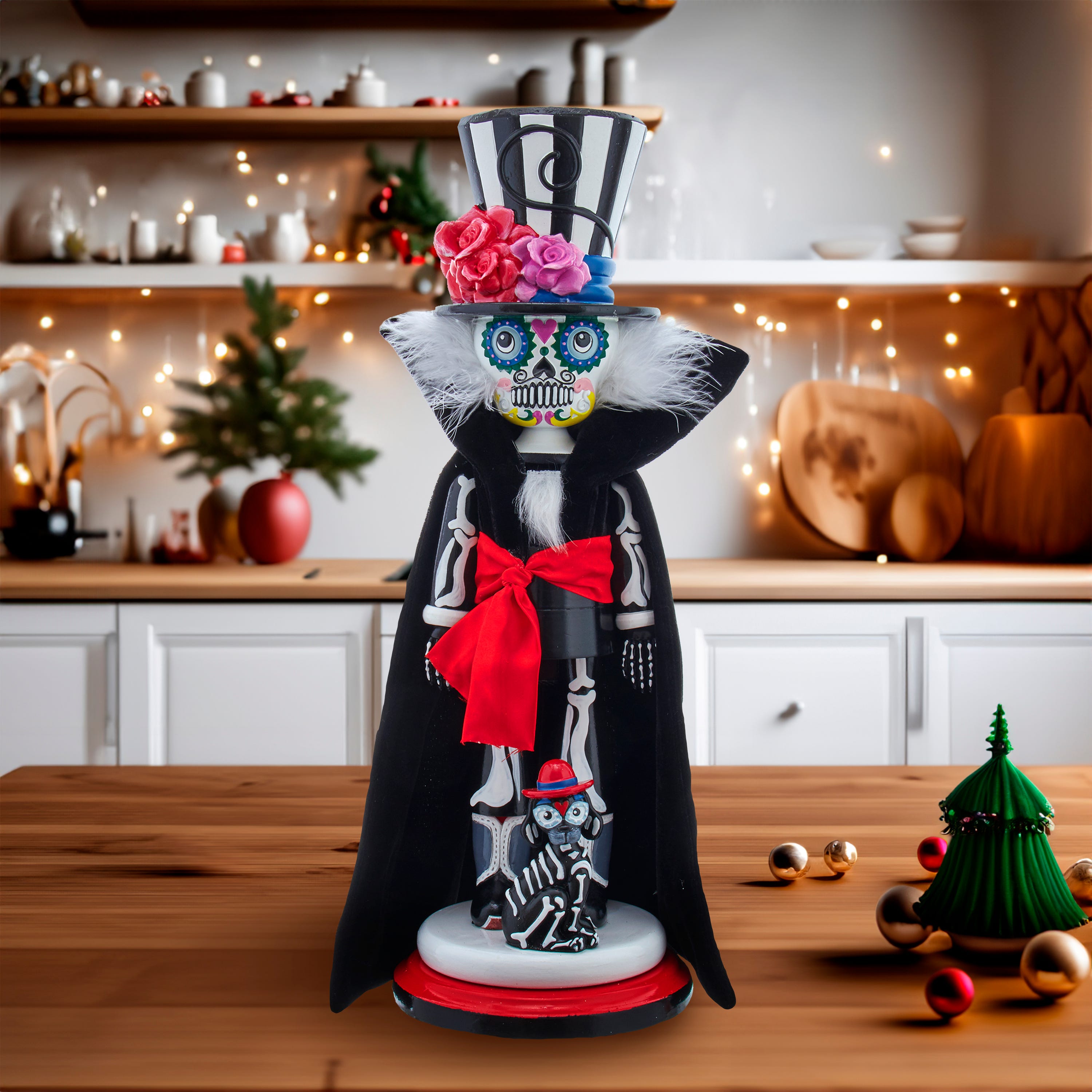Kurt Adler 16-Inch Hollywood Day of the Dead Nutcracker