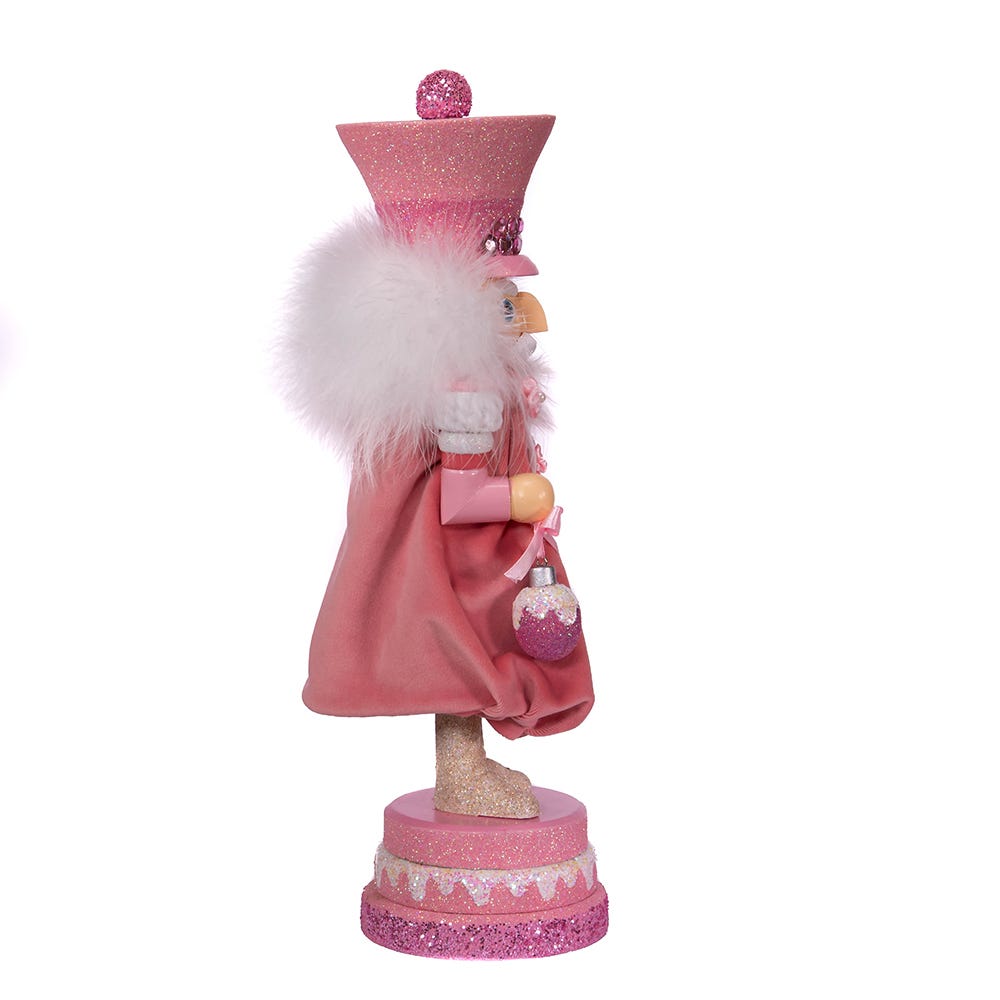 Kurt Adler 15-Inch Hollywood Pink Sweet Soldier Nutcracker
