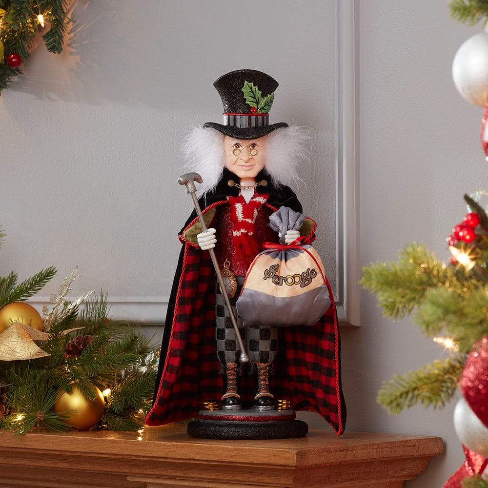 Kurt Adler 17-Inch Hollywood Scrooge Nutcracker