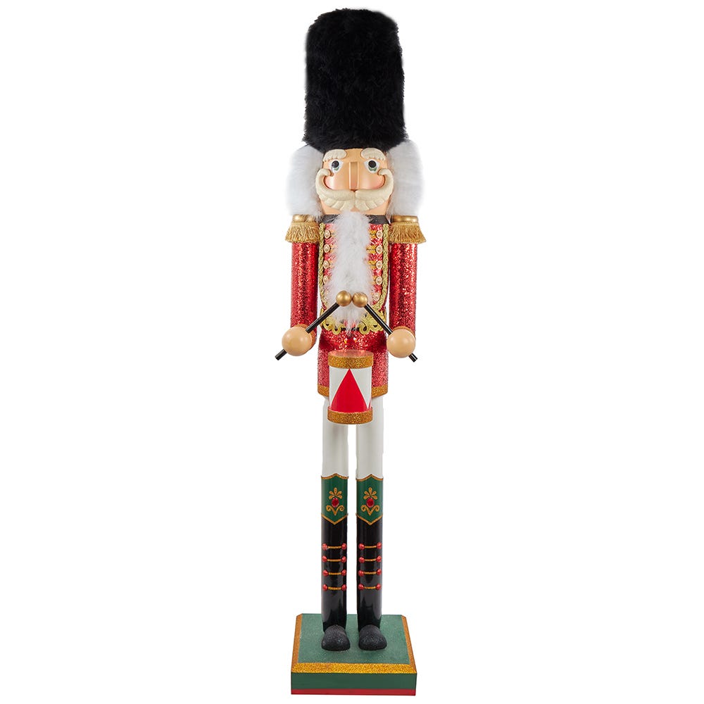 Kurt Adler 60-Inch Hollywood Tall Soldier Nutcracker