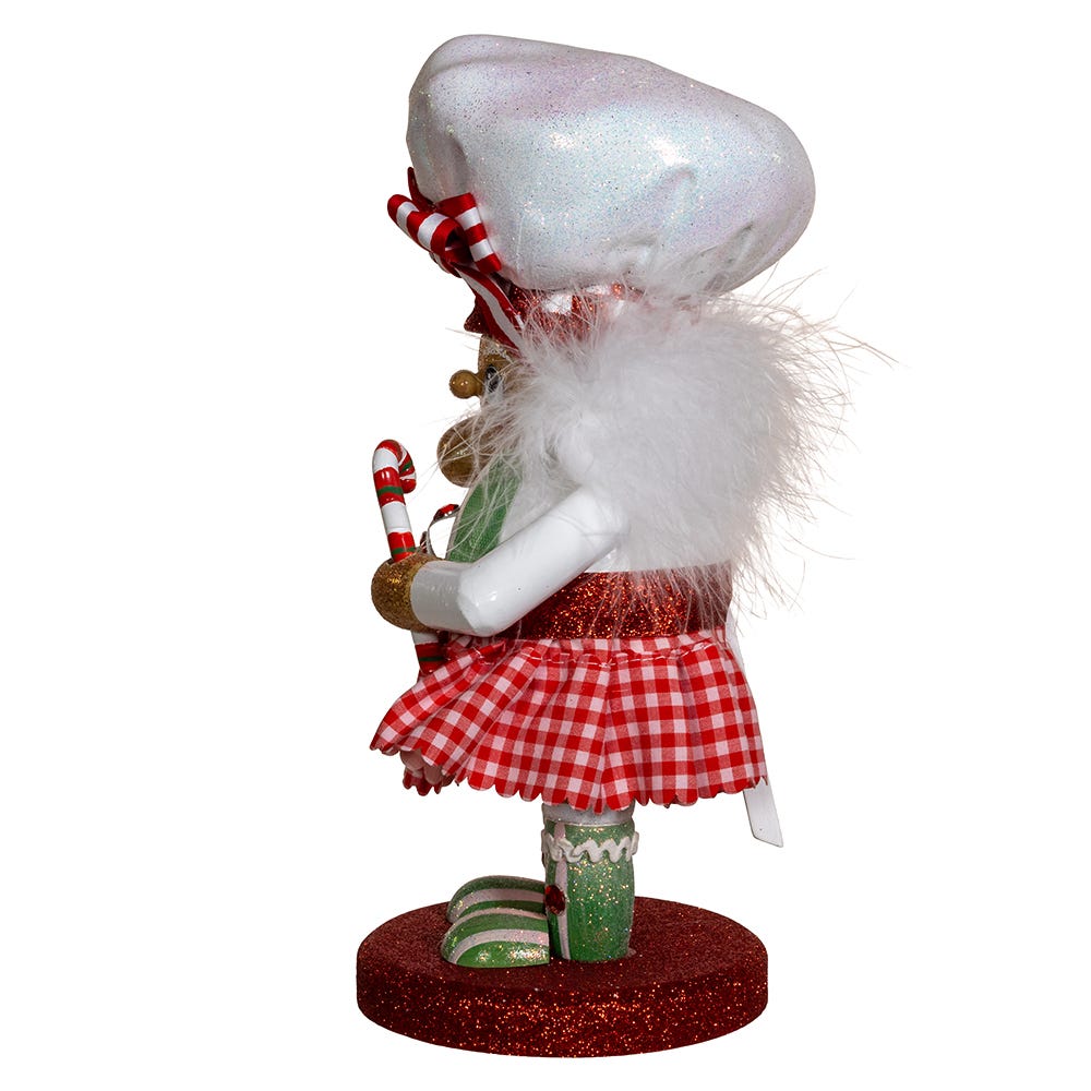 Kurt Adler 10-Inch Hollywood Nutcrackers Gingerbread Baker Girl Nutcracker