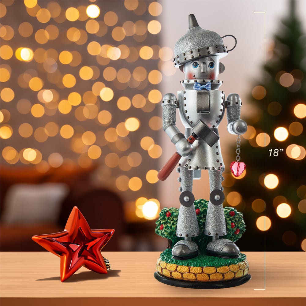 Kurt Adler 18-Inch Hollywood Nutcrackers Tin Man Nutcracker