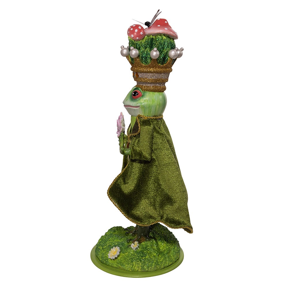 Kurt Adler 17-Inch Hollywood Nutcrackers Frog Prince Nutcracker
