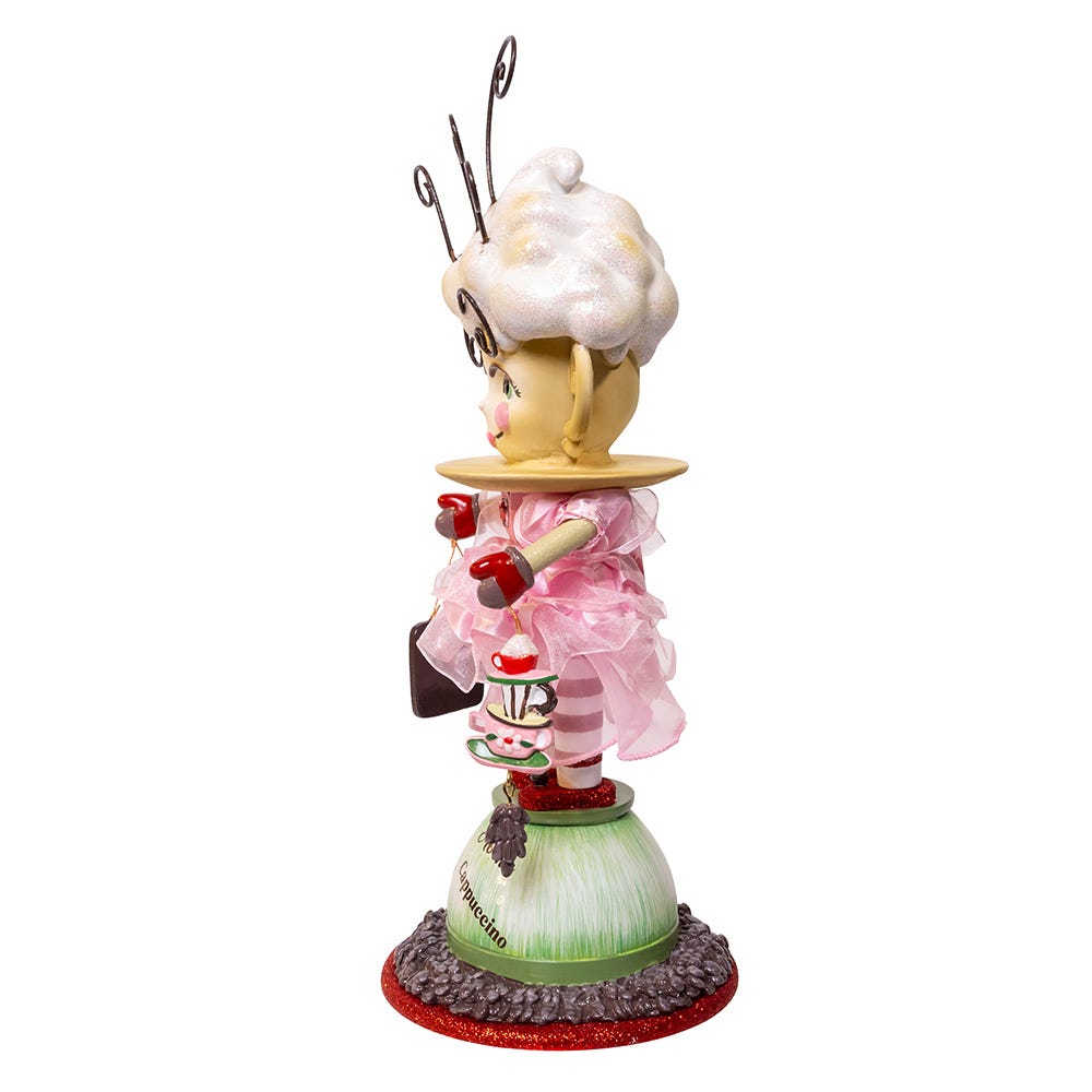 Kurt Adler 12-Inch Hollywood Nutcrackers Coffee Girl Nutcracker