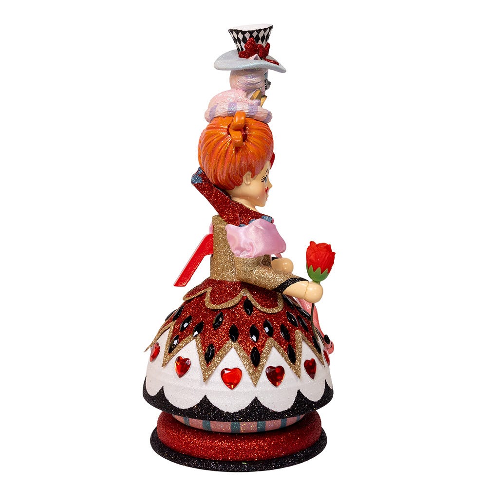 Kurt Adler 13-Inch Hollywood Nutcrackers Queen Of Hearts Nutcracker