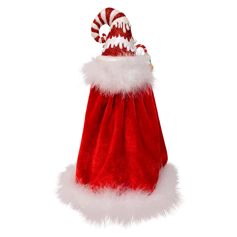 Kurt Adler delightful 15-Inch Hollywood Nutcrackers Gingerbread Candy Santa Nutcracker