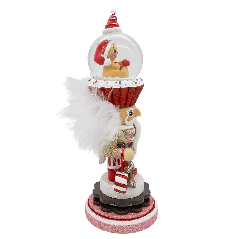 Kurt Adler 10-Inch Hollywood Nutcrackers Gingerbread Water Globe Nutcracker