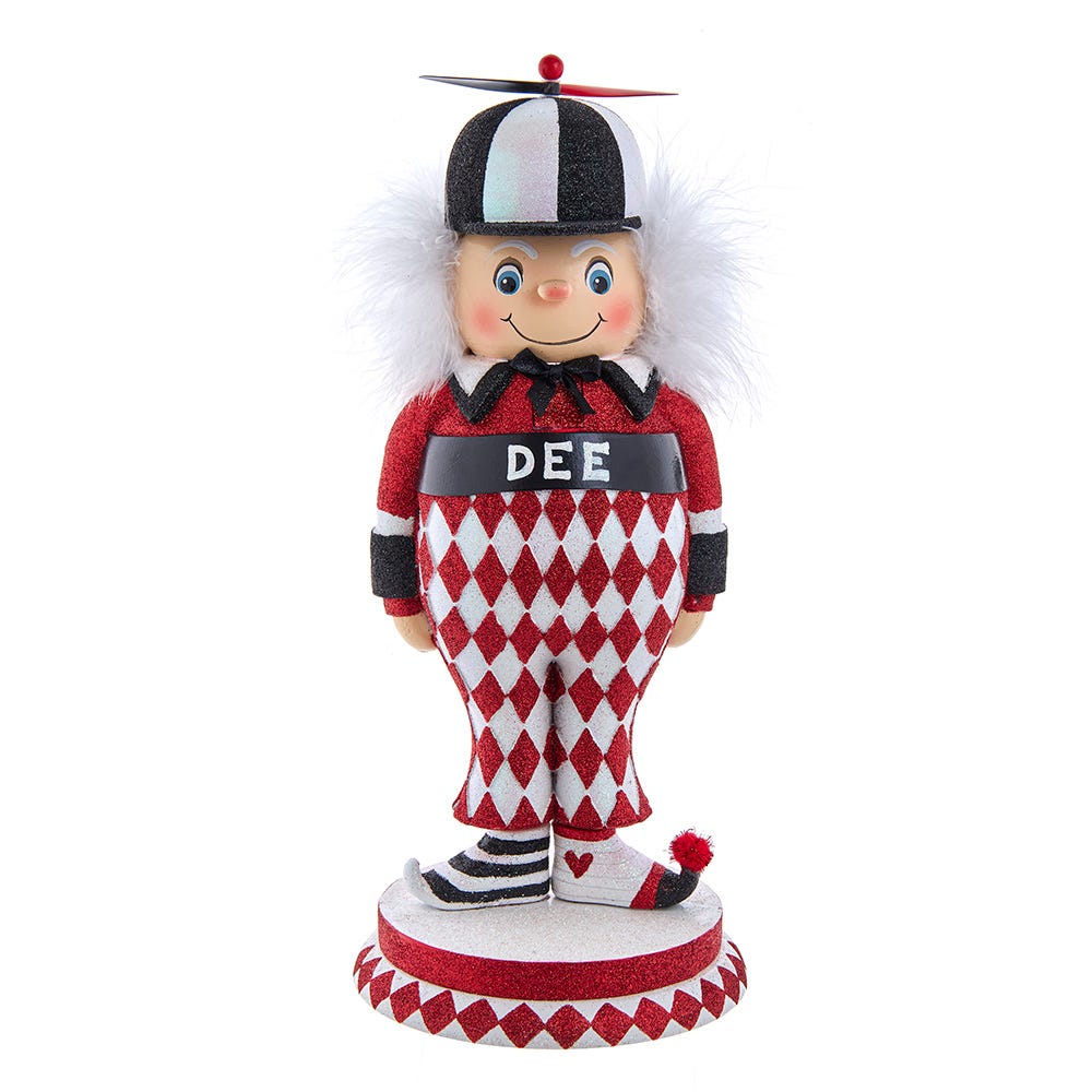 Kurt Adler 14.5-Inch Hollywood Nutcrackers Tweedle Dee Nutcracker